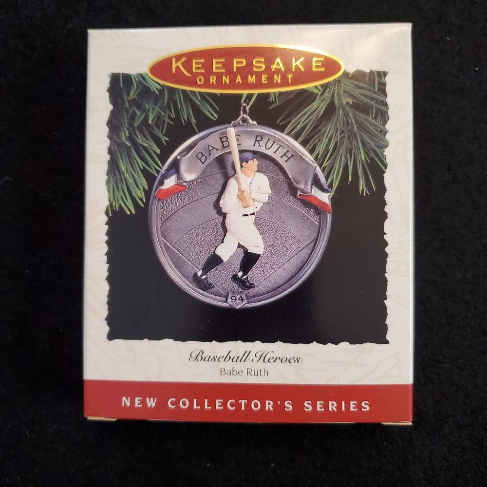 Hallmark Baseball Heroes Ornament - Babe Ruth